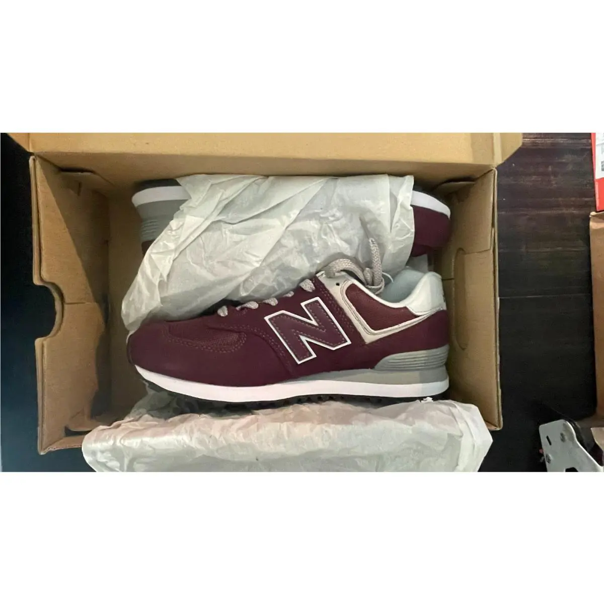 New Balance shoes - New Balance 574 - WL574EVM - Red 16