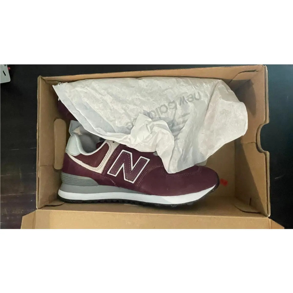 New Balance shoes - New Balance 574 - WL574EVM - Red 11
