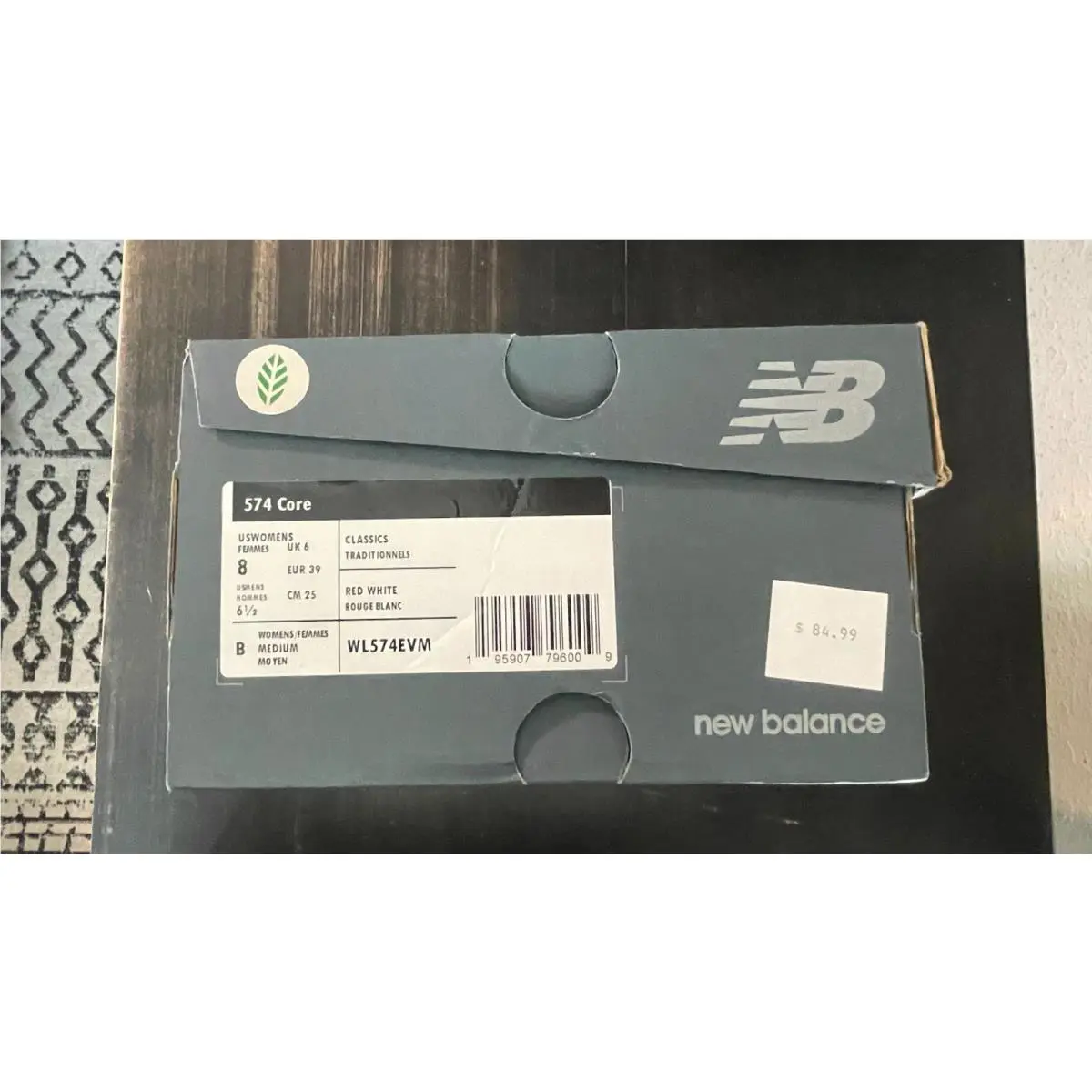 New Balance shoes - New Balance 574 - WL574EVM - Red 12