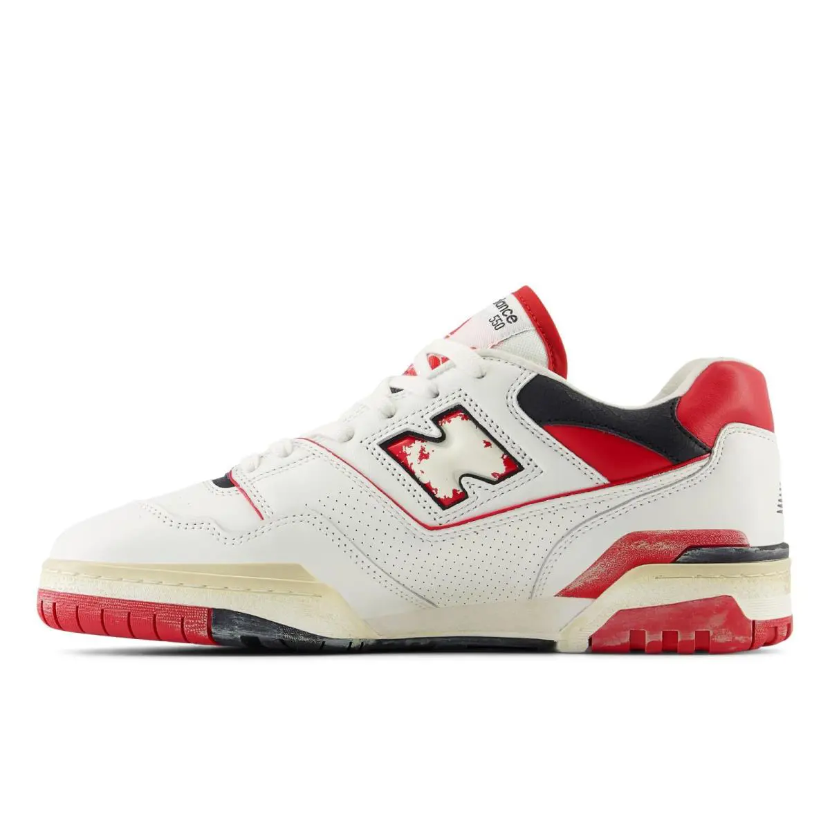 New Balance shoes - BB550VGA - BB550VGA - Sea Salt/Team Red/Black (UPC: 197375691411) 1
