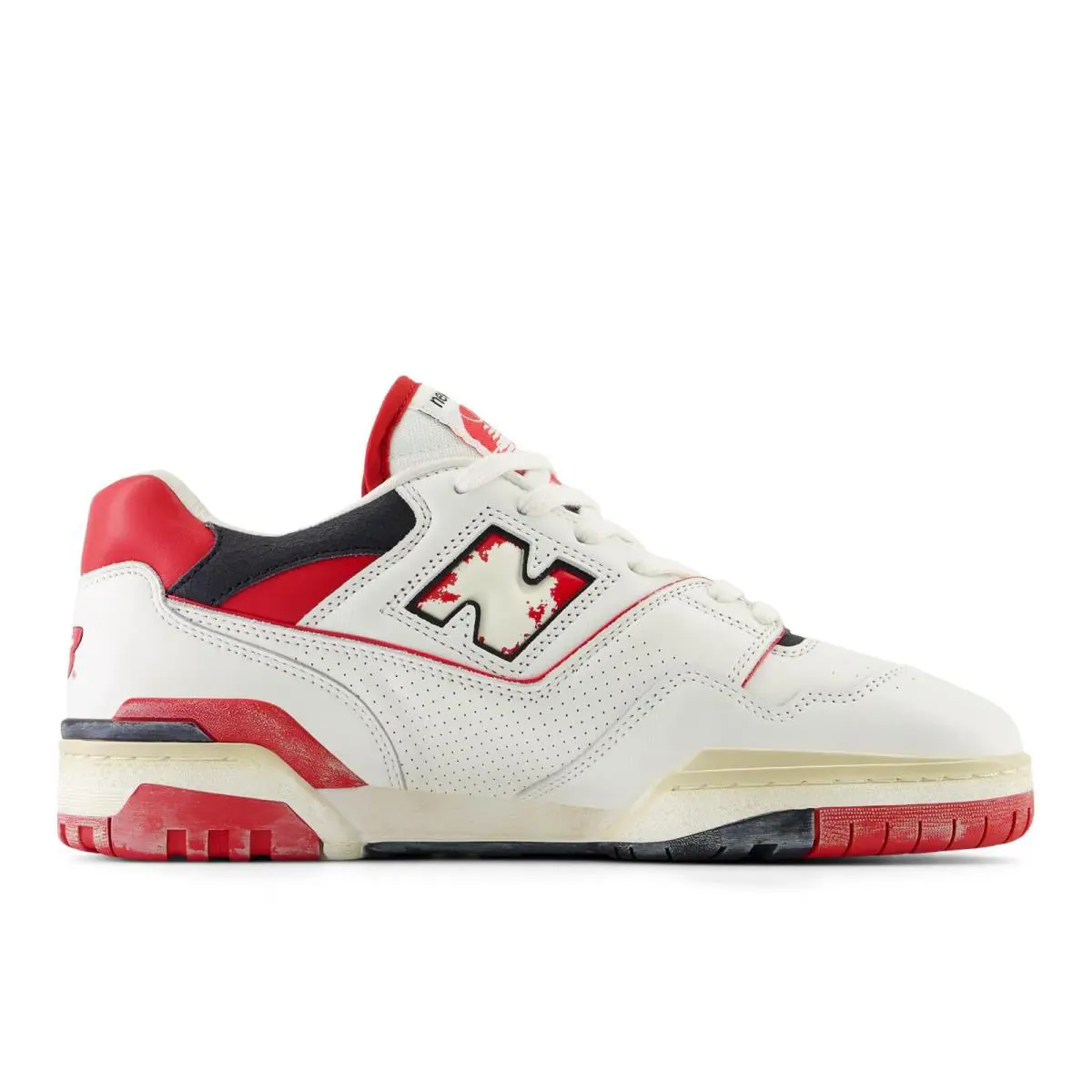 New Balance shoes - BB550VGA - BB550VGA - Sea Salt/Team Red/Black (UPC: 197375691411) 5