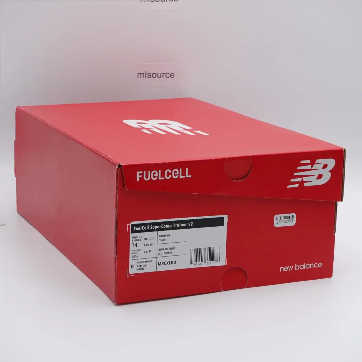 New Balance shoes - New Balance FuelCell SuperComp Trainer V2 - MRCXLG3 - Blue, Manufacturer: Ice Blue/Neon Dragonfly (UPC: 196941351278) 5