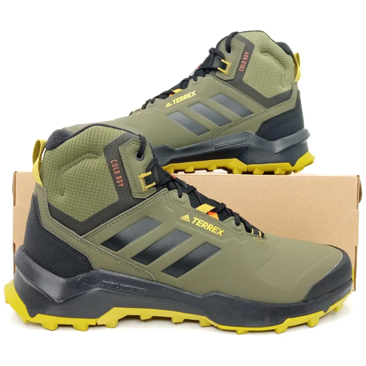 Adidas shoes - adidas Terrex AX4 Mid Beta Cold Ready - GY3158 - Olive Green (UPC: 195733540784) 9