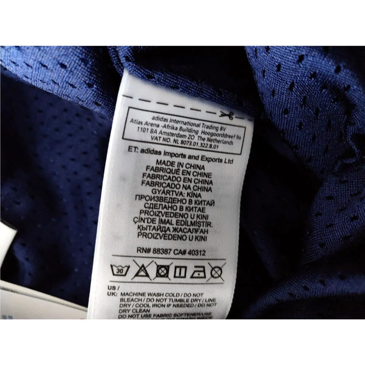 Adidas clothing - CD6831 - CD6831 - Blue (UPC: 0191034365828) 9