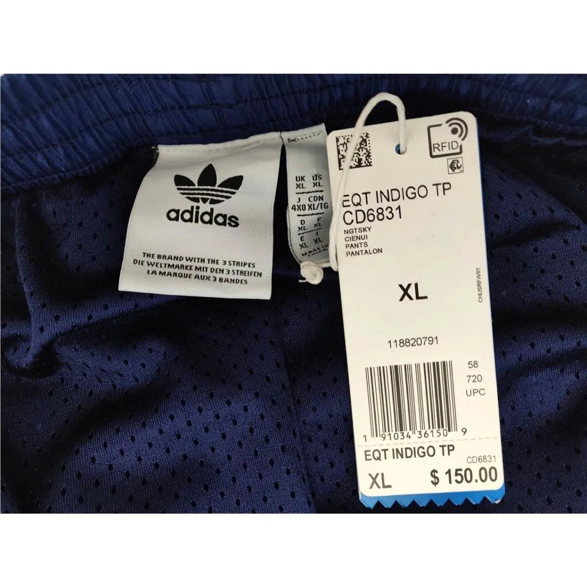 Adidas clothing - CD6831 - CD6831 - Blue (UPC: 0191034365828) 10