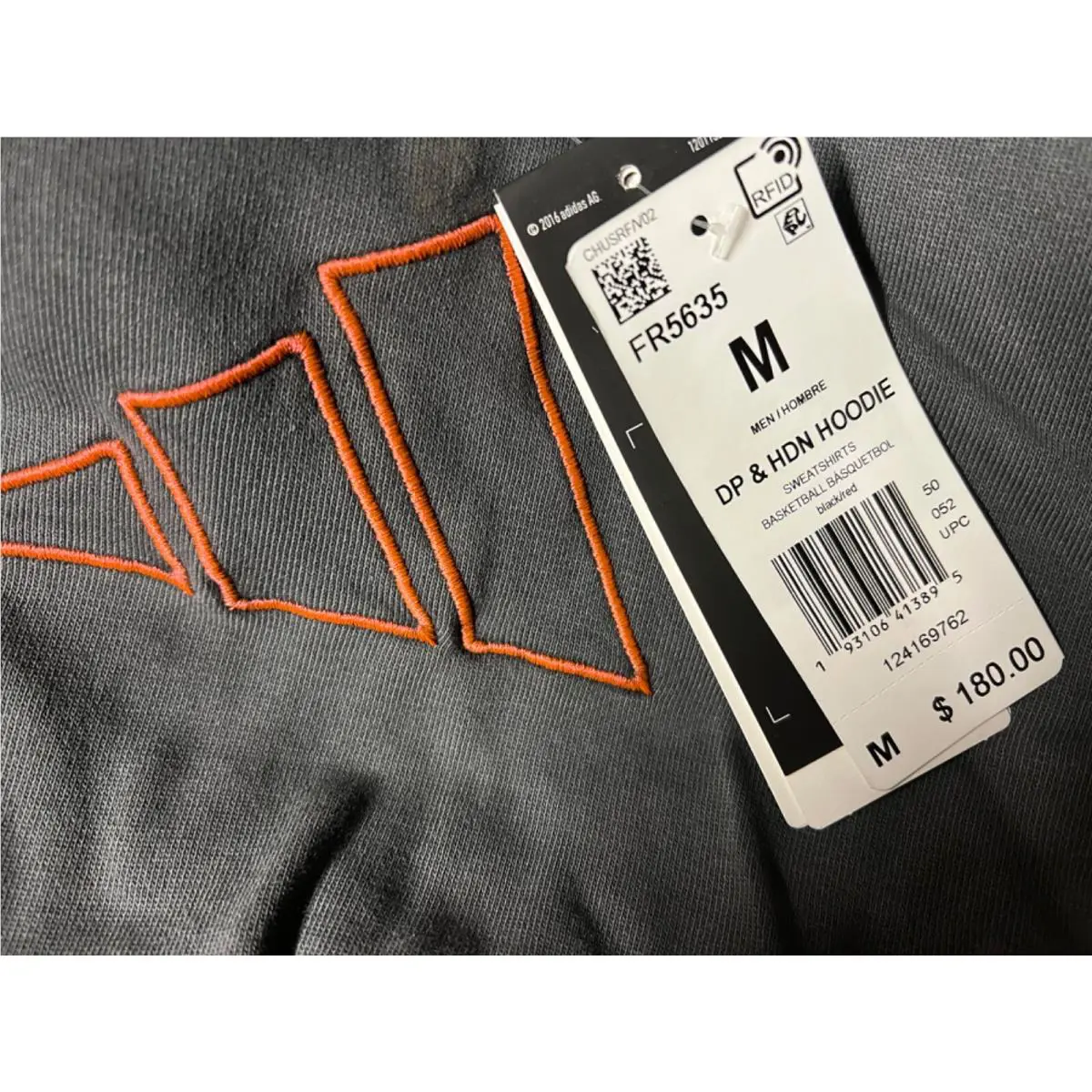 Adidas clothing - Gray (UPC: 193106413895) 13