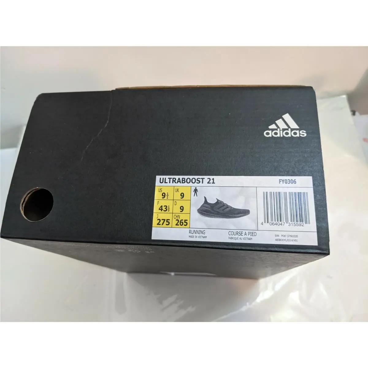 Adidas shoes - adidas Ultraboost 21 - Ultraboost - FY0306 - Black 0