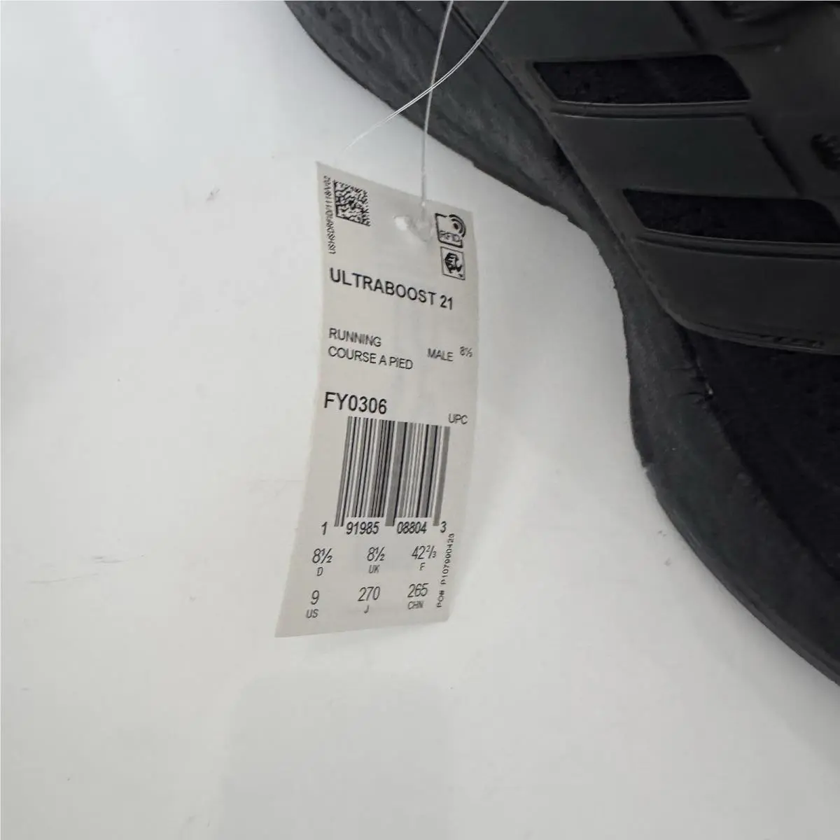 Adidas shoes - adidas Ultraboost 21 - Ultraboost - FY0306 - Black 5