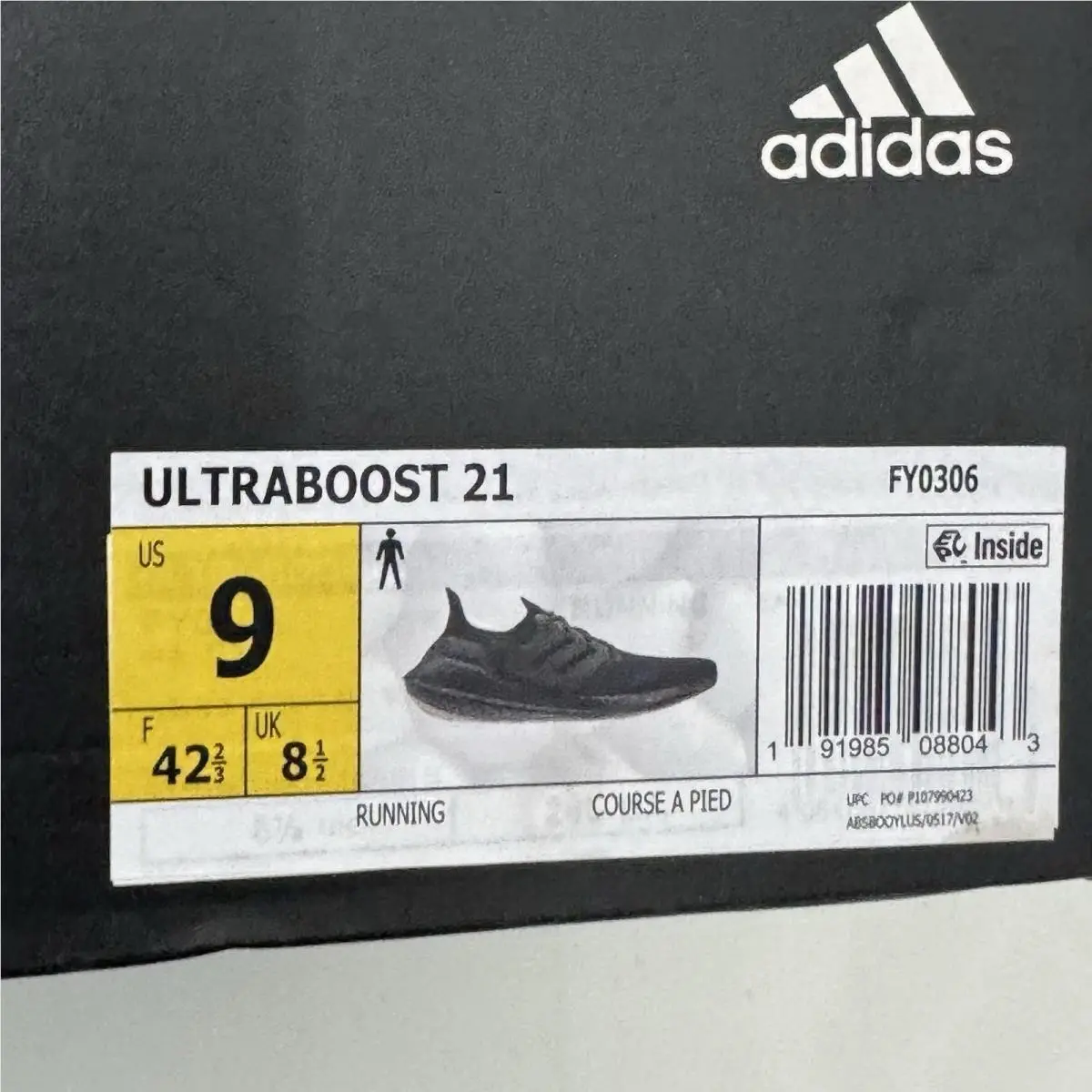 Adidas shoes - adidas Ultraboost 21 - Ultraboost - FY0306 - Black 7