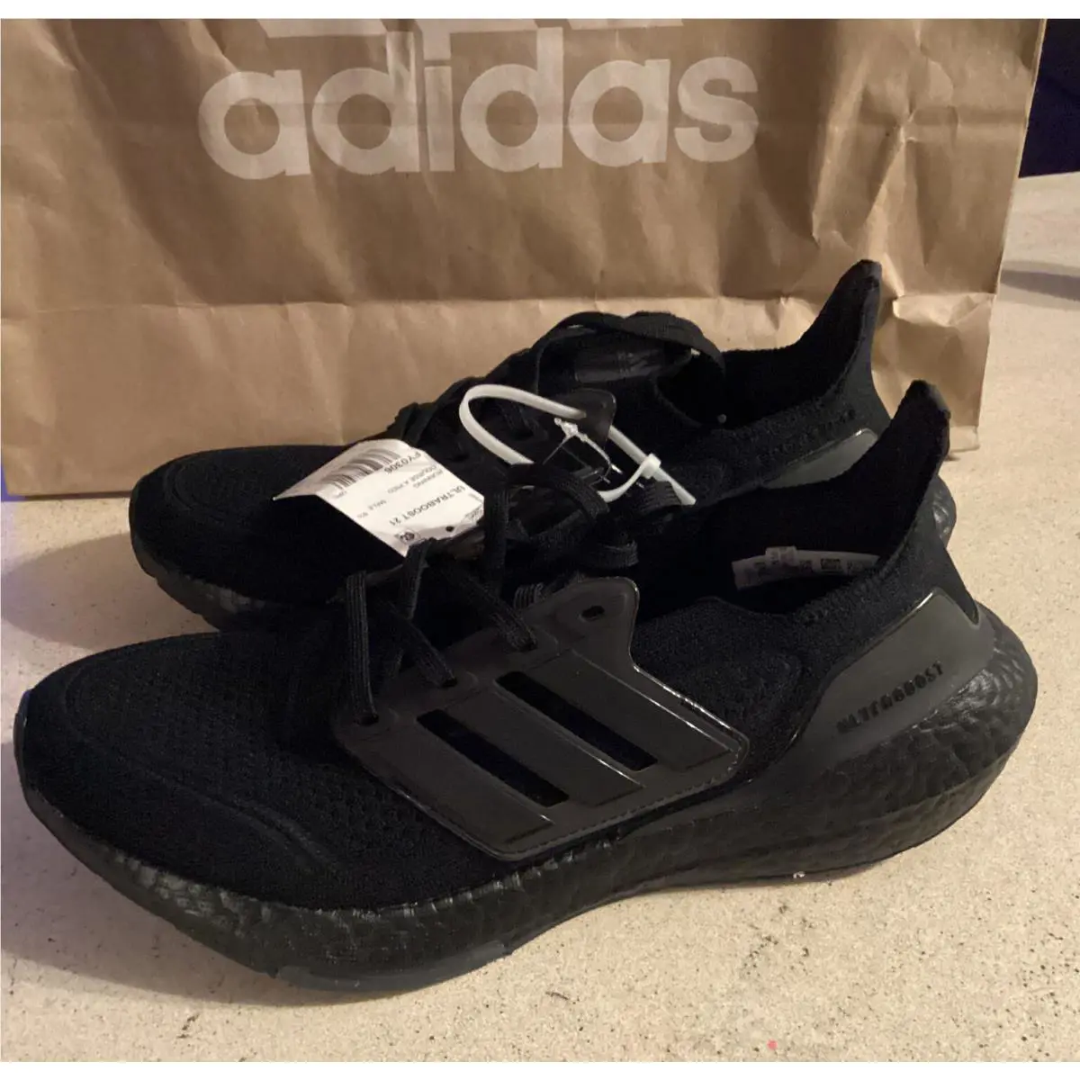 Adidas shoes - Adidas Ultra Boost 21 FY0306 - FY0306 - Core Black (UPC: 191985087916) 1