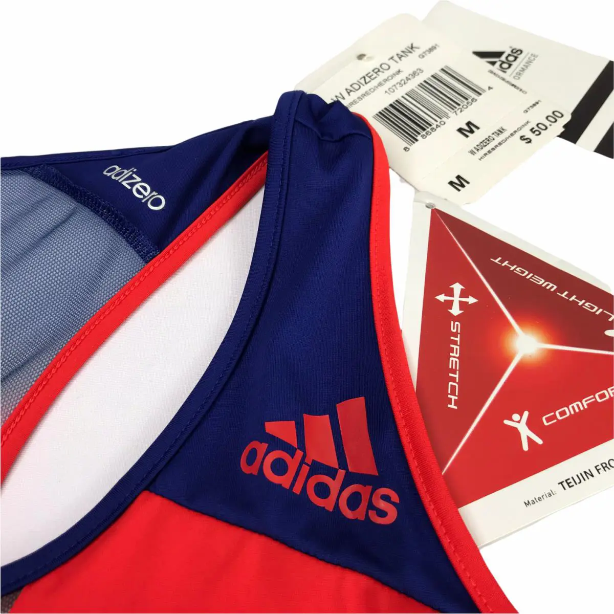 Adidas clothing - Adizero - Adizero - Red (UPC: 886840720564) 4