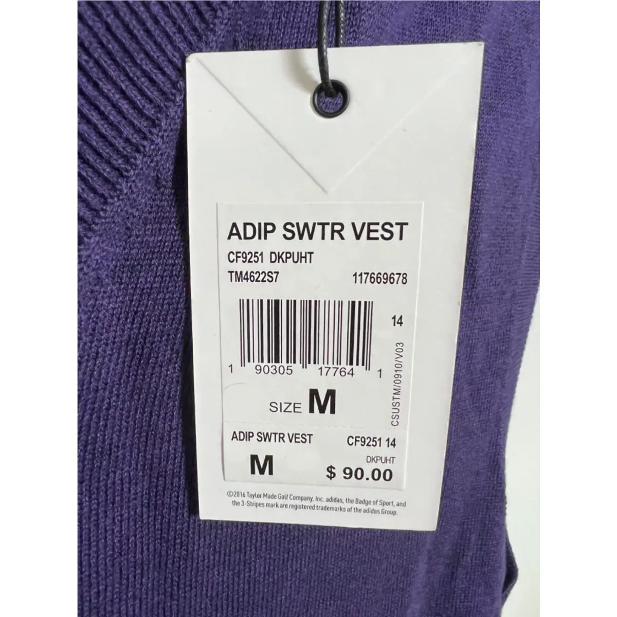 Adidas clothing - CF9251 DKPUHT TM4622S7 - DKPUHT - Purple (UPC: 190305177641) 15