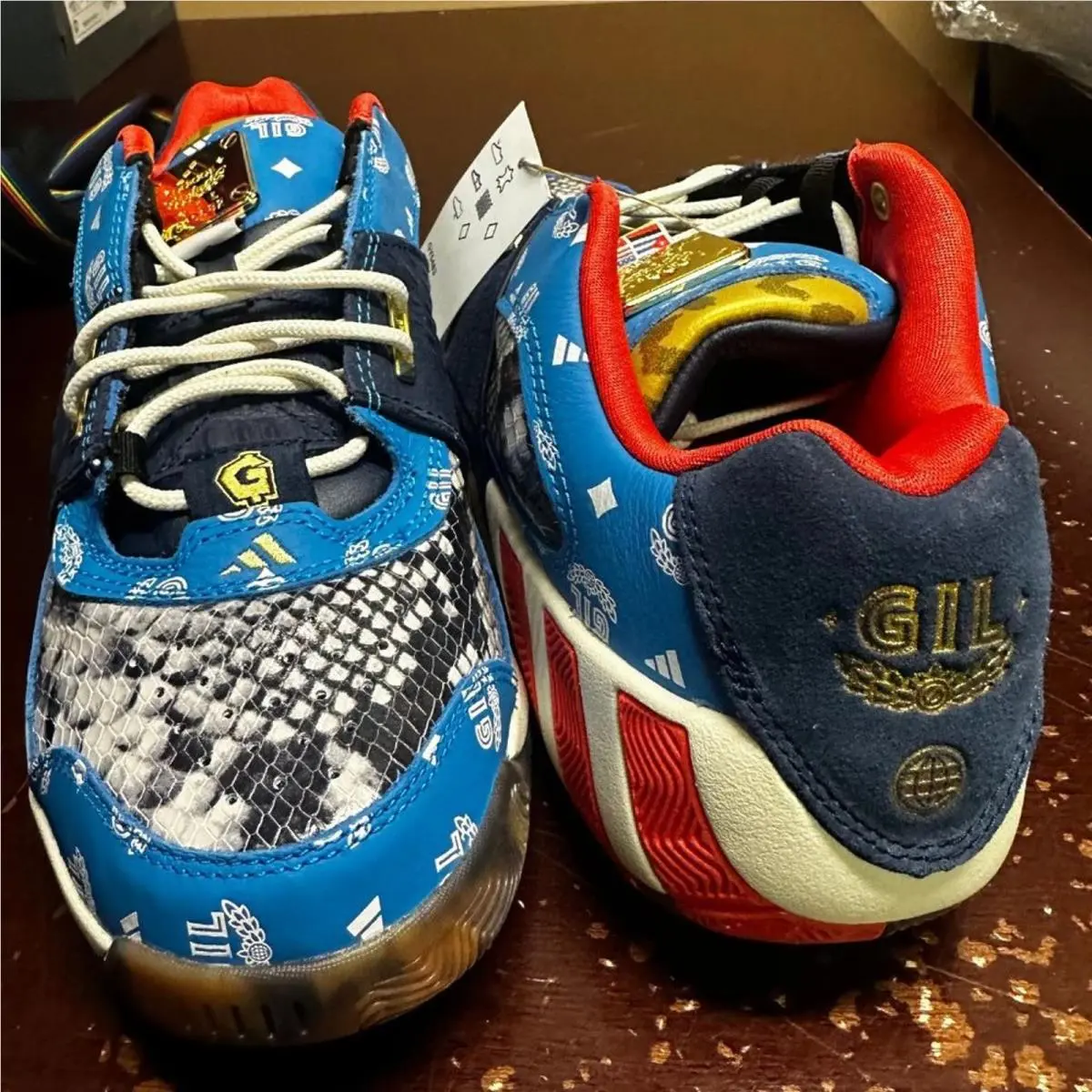 Adidas shoes - Blue 2