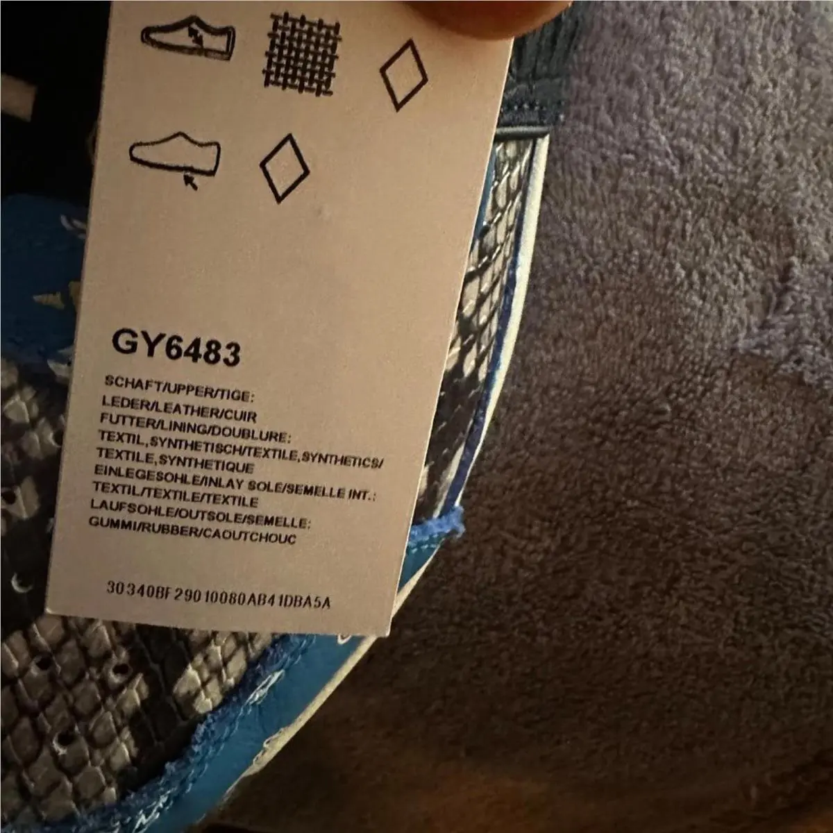 Adidas shoes - Blue 4
