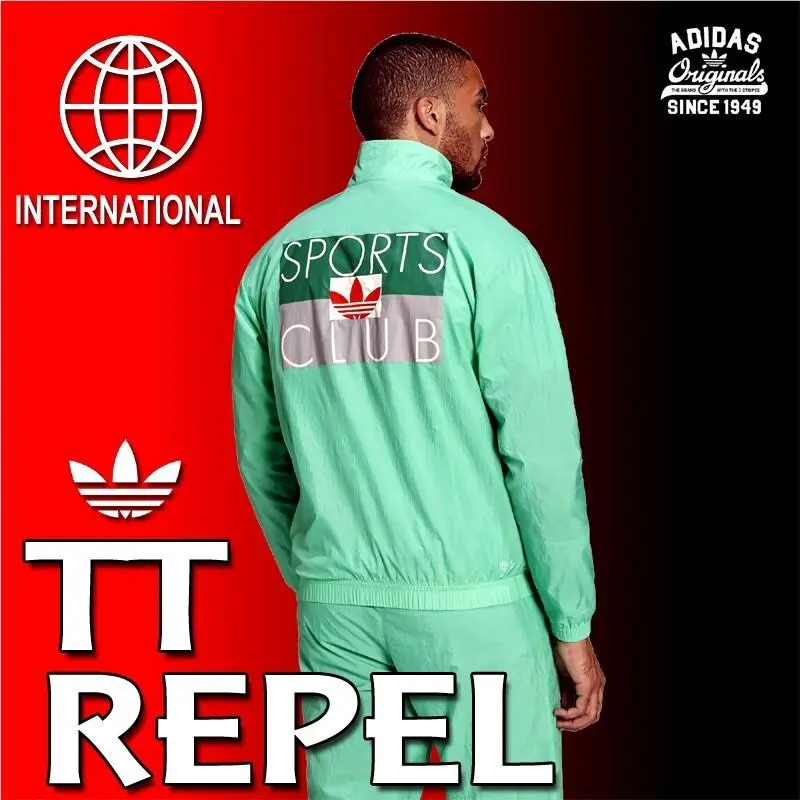 Limited Adidas Originals Sports Club International Repel Track Jacket M