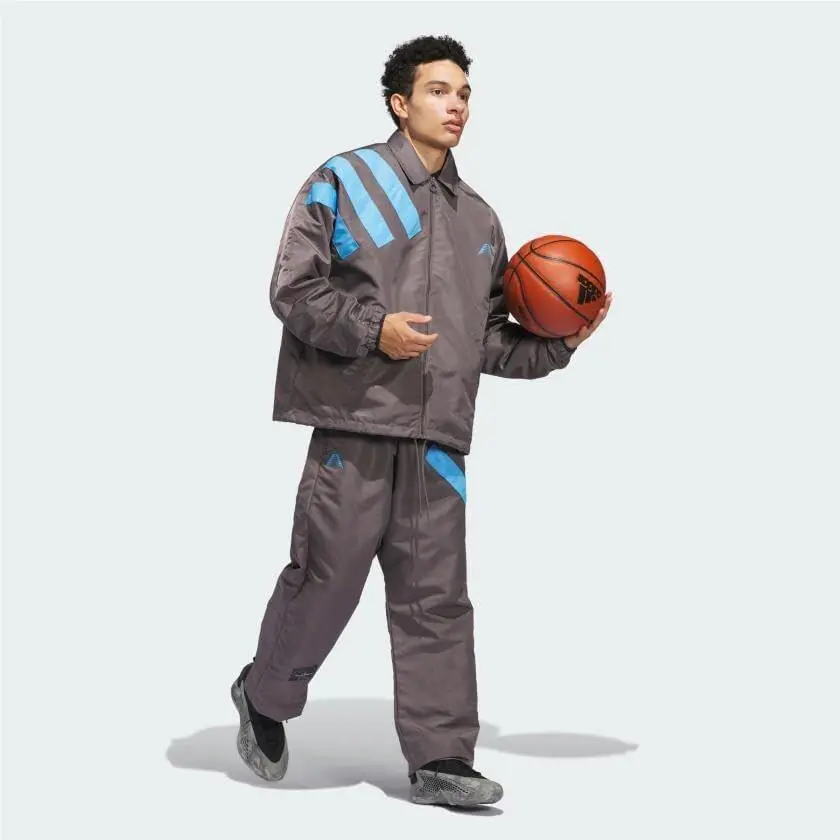 Adidas clothing - AE1 Foundation Pants - Foundation Pants - IW8056 - Gray (UPC: 196479838968) 2