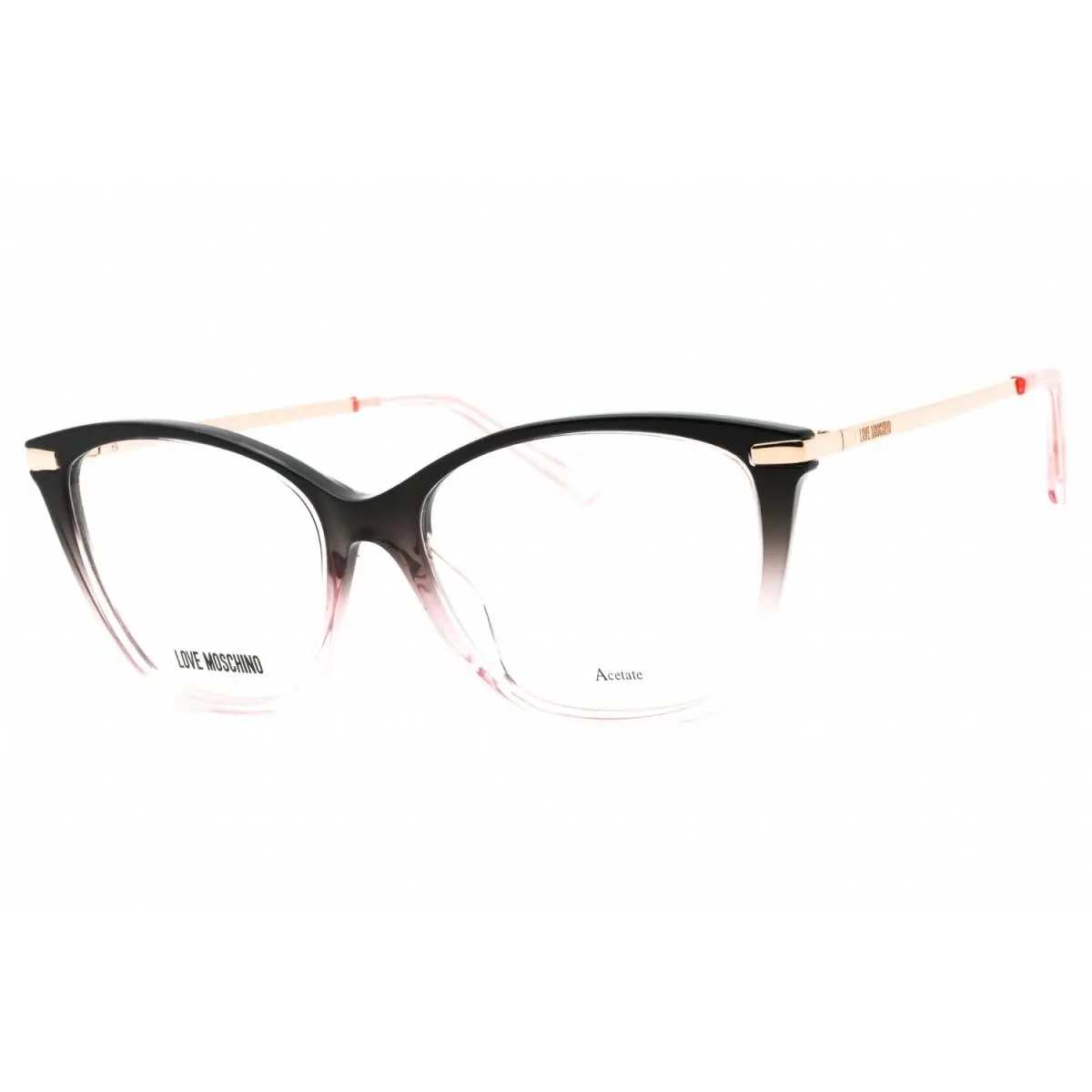 Moschino Love MOL572 3H2 Eyeglasses Black Pink Frame 53mm