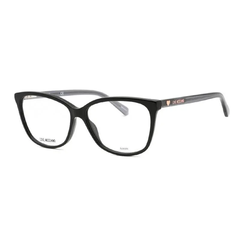 Love MOL546 0807 00 Black 57mm Eyeglasses by Moschino