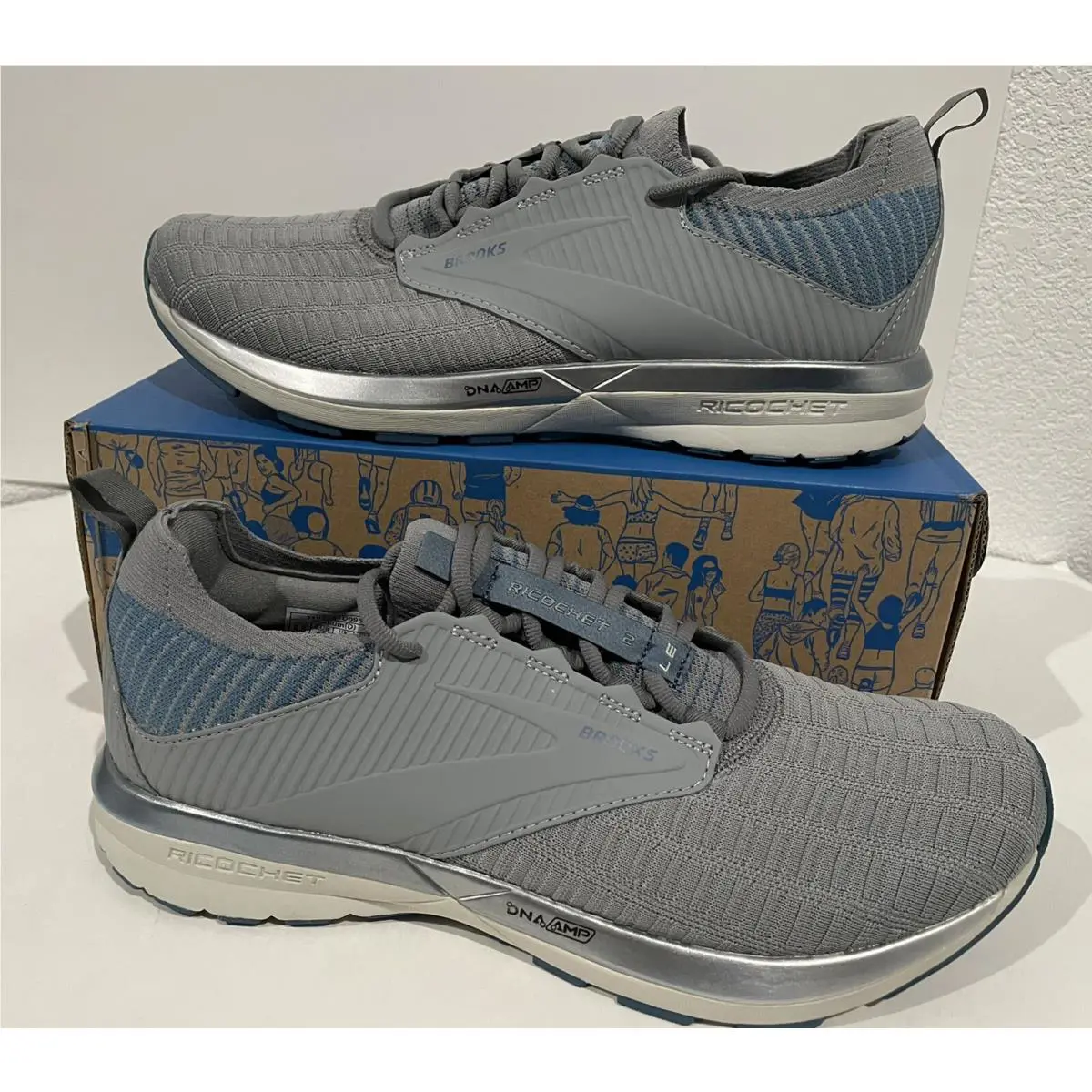 Brooks shoes - Brooks Ricochet 2 - Ricochet - 1012A008-401 - White 7