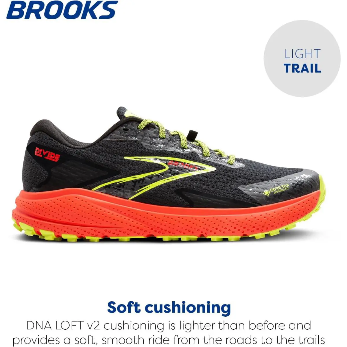 Brooks shoes - Black/Cherry/Lime 0