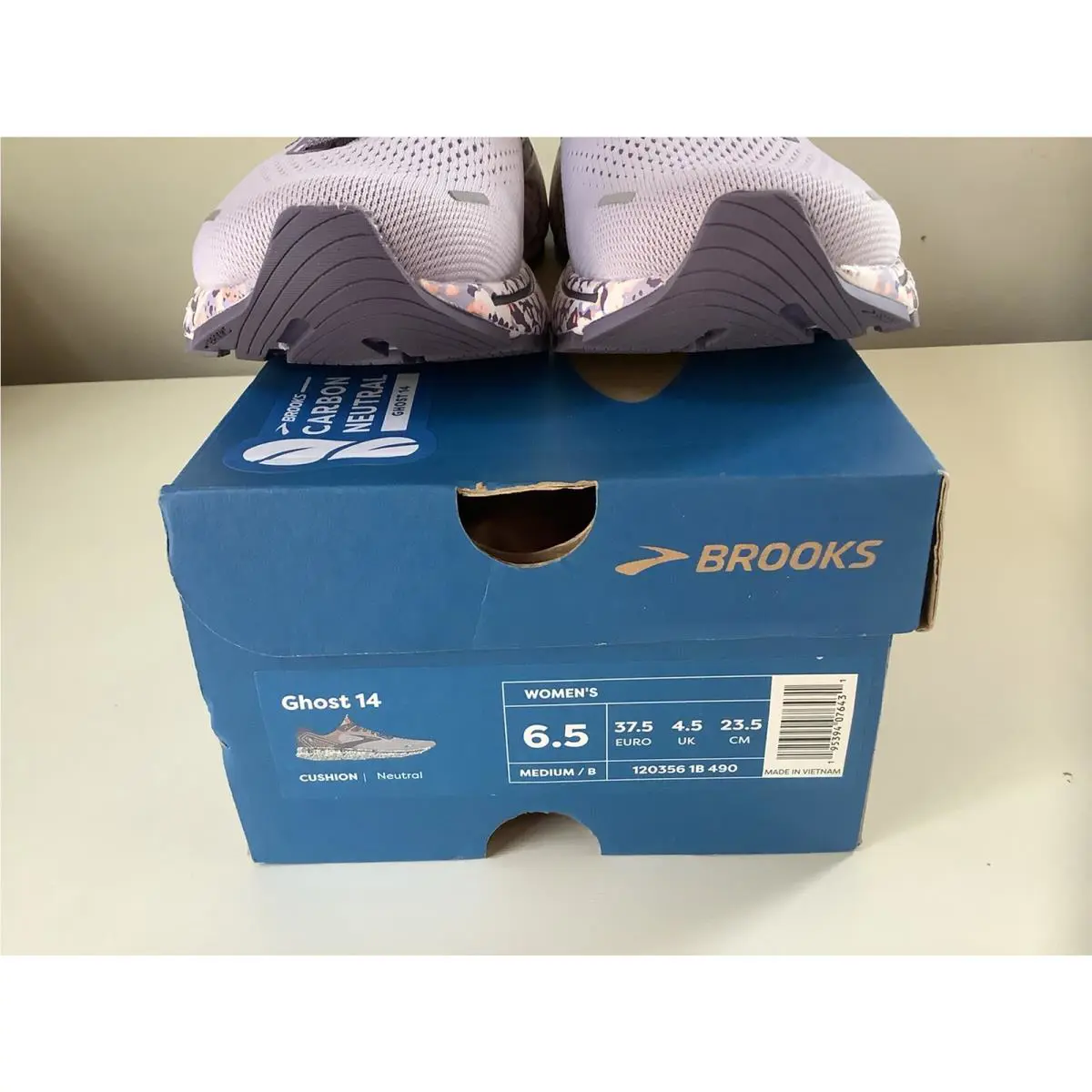 Brooks shoes - Brooks Ghost 14 - Ghost - Purple 4