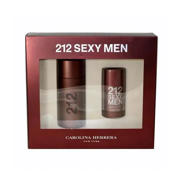 212 Sexy by Carolina Herrera Fragrance For Men 2 Piece Gift Set