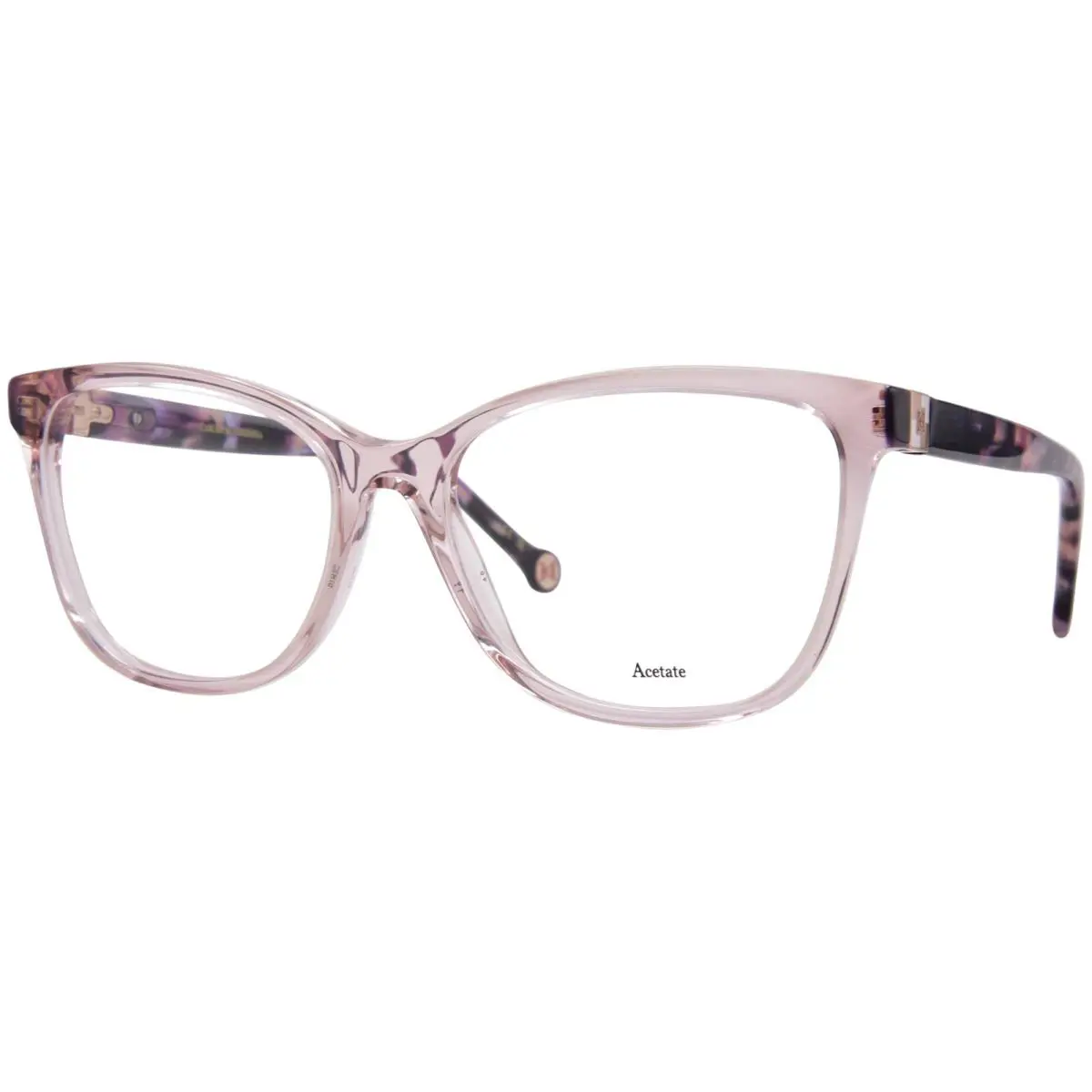 Carolina Herrera HER-0239 1EZ Eyeglasses Women`s Nude/pink Full Rim 55mm - Frame: Pink