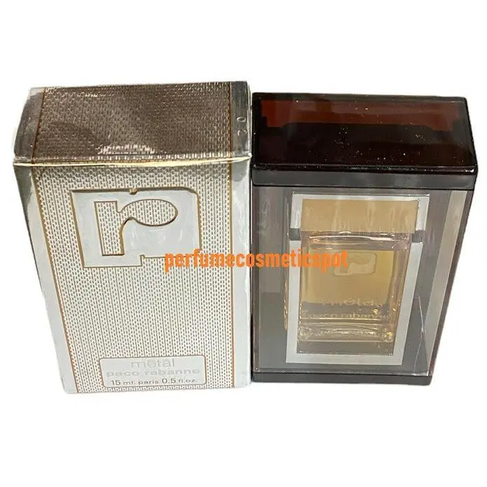 Classic Paco Rabanne Metal For Women .5 OZ / 15 ML Pure Parfum Dab-on / Splash