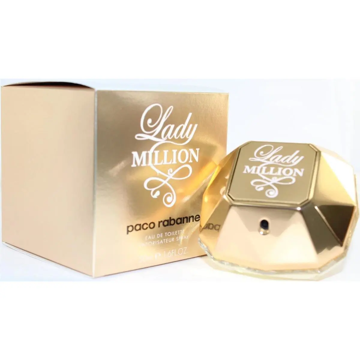 Paco Rabanne Lady Million For Women Eau de Toilette Spray 1.6 oz