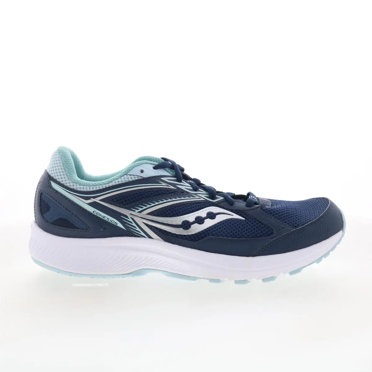 Saucony Cohesion 14 S10628-3 Womens Blue Mesh Athletic Running Shoes 12