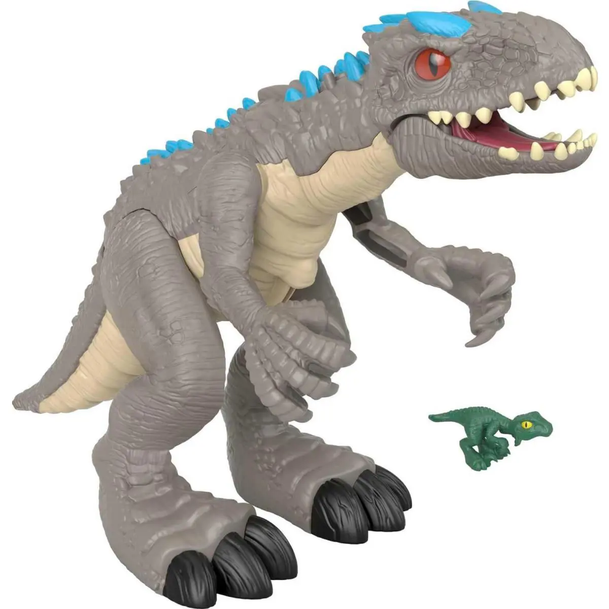 Fisher-price Imaginext Jurassic World Dinosaur Toy Thrashing Indominus Rex