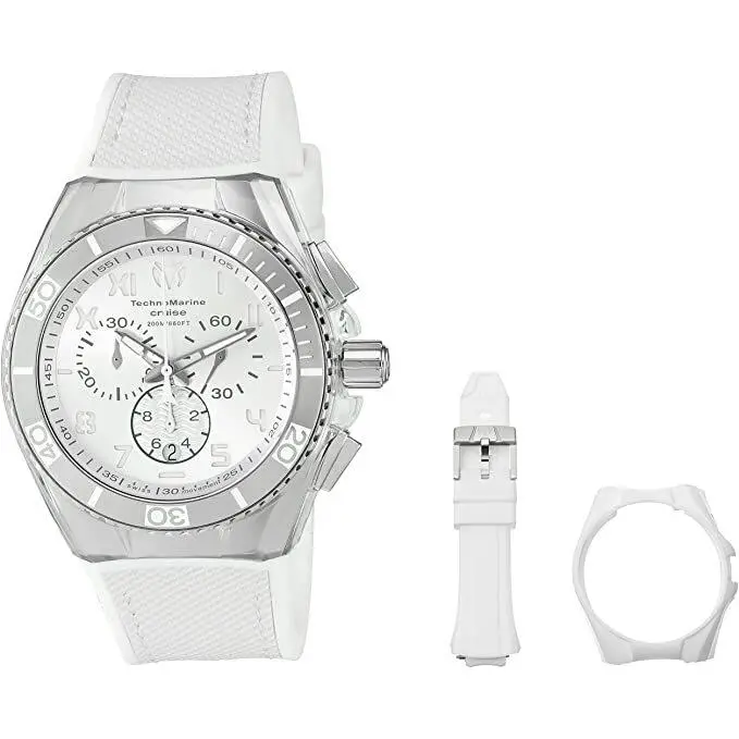 Technomarine Men`s TM-115009 Cruise California Quartz White Antique Silver Dial