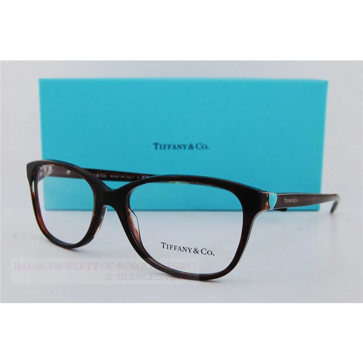 Tiffany Co. Eyeglass Frames TF 2097 8421 Havana 52mm Women
