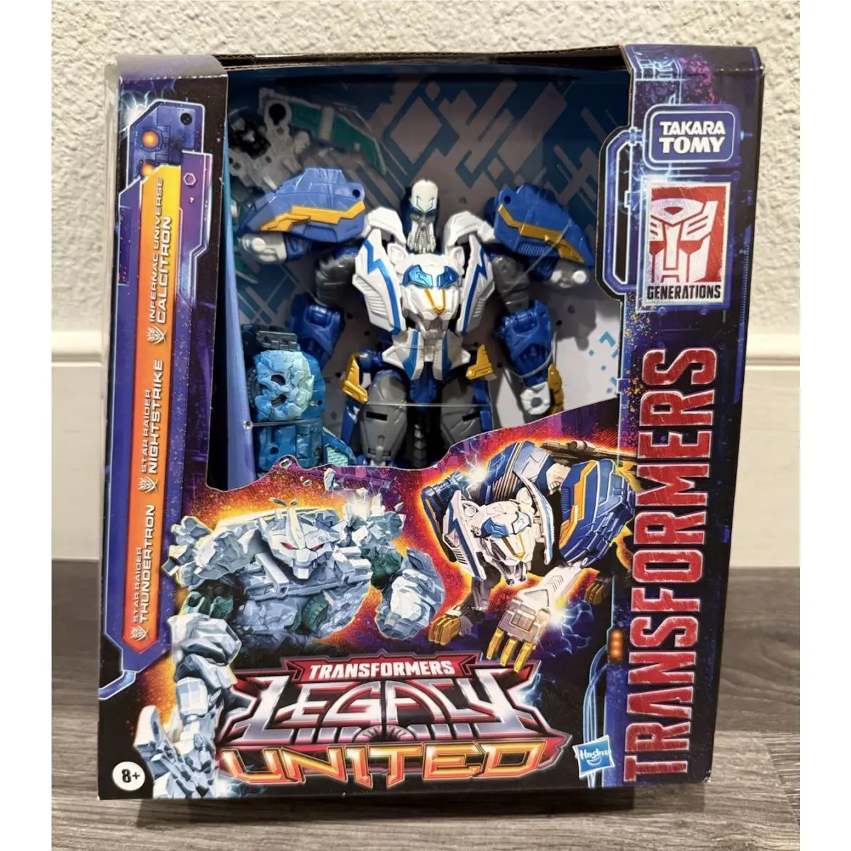 Transformers Legacy United Star Raider Thundertron Nightstrike Calcitron