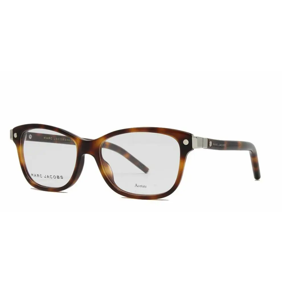 Marc Jacobs Women`s Eyeglasses 72 Color 05L Havana Size 52-15-140 - Frame: Havana