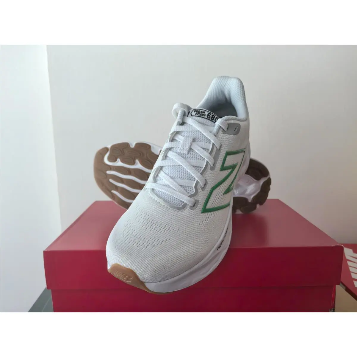 New Balance shoes - White, Main: Black 4