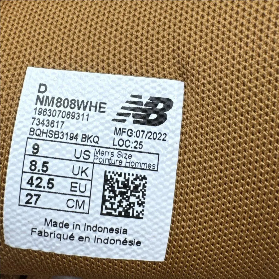 New Balance shoes - New Balance Numeric 808 - Numeric - NM808WHE - Brown (UPC: 196307069311) 0
