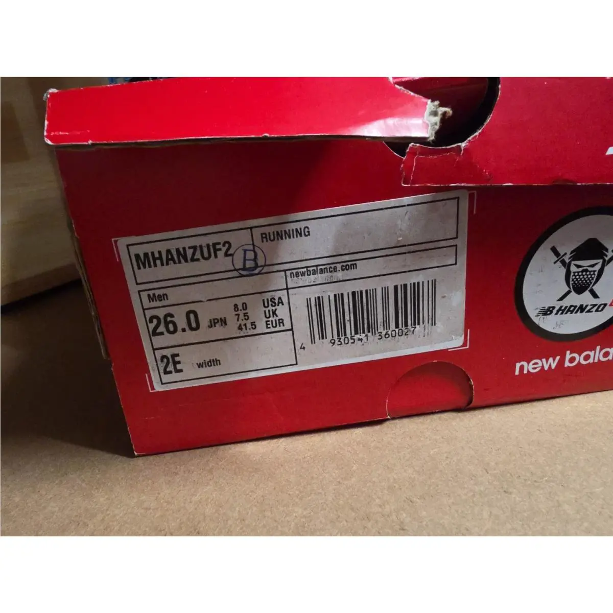New Balance shoes - New Balance Hanzo U - Hanzo - MHANZUF2 - Black 4