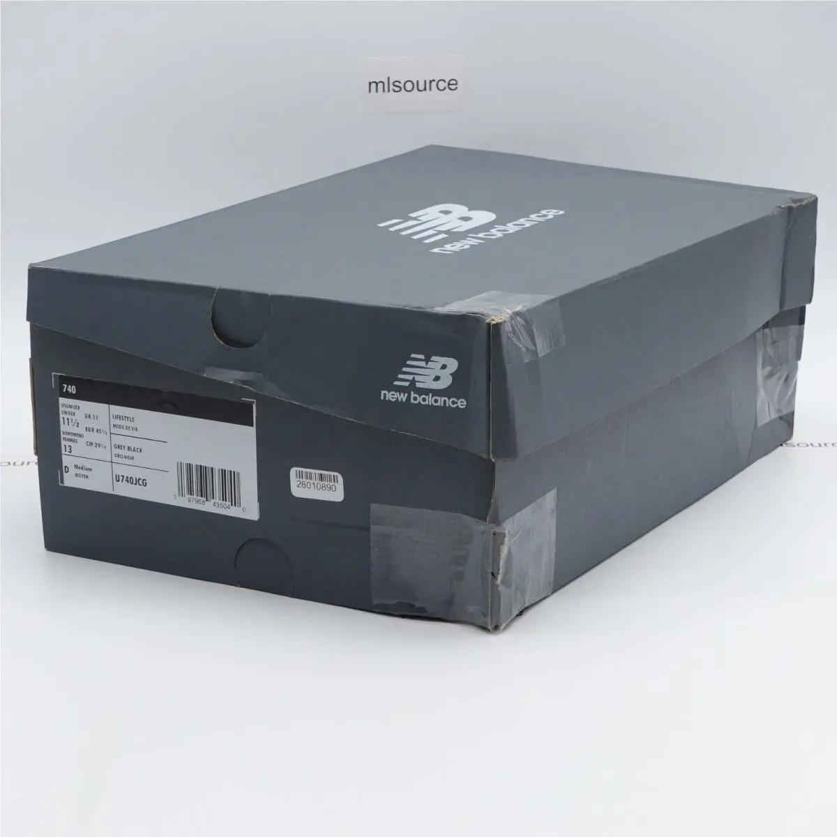 New Balance shoes - New Balance 740 - U740JCG - Gray, Manufacturer: Slate Grey/Black Cement (UPC: 197968435040) 2