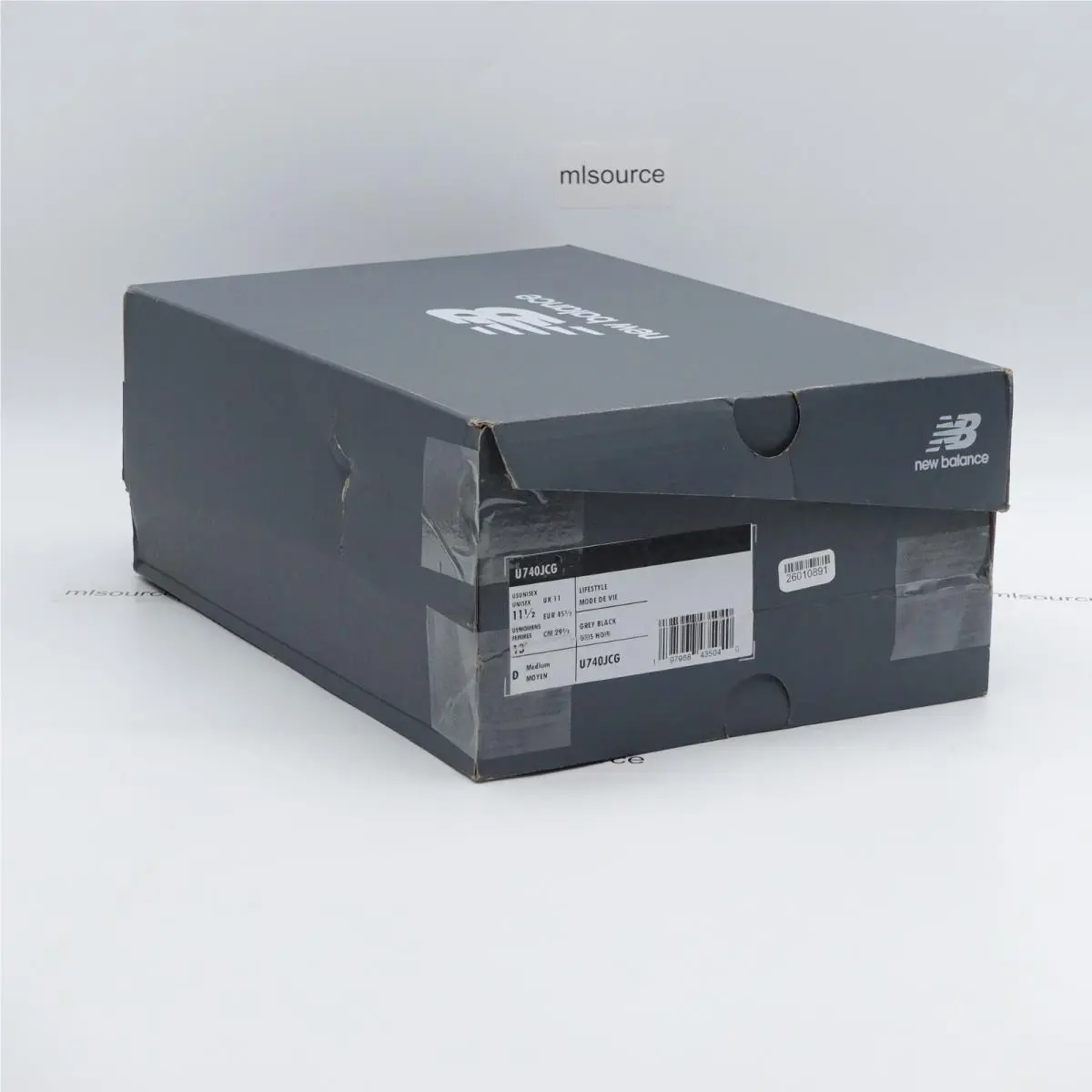 New Balance shoes - New Balance 740 - U740JCG - Gray, Manufacturer: Slate Grey/Black Cement (UPC: 197968435040) 6