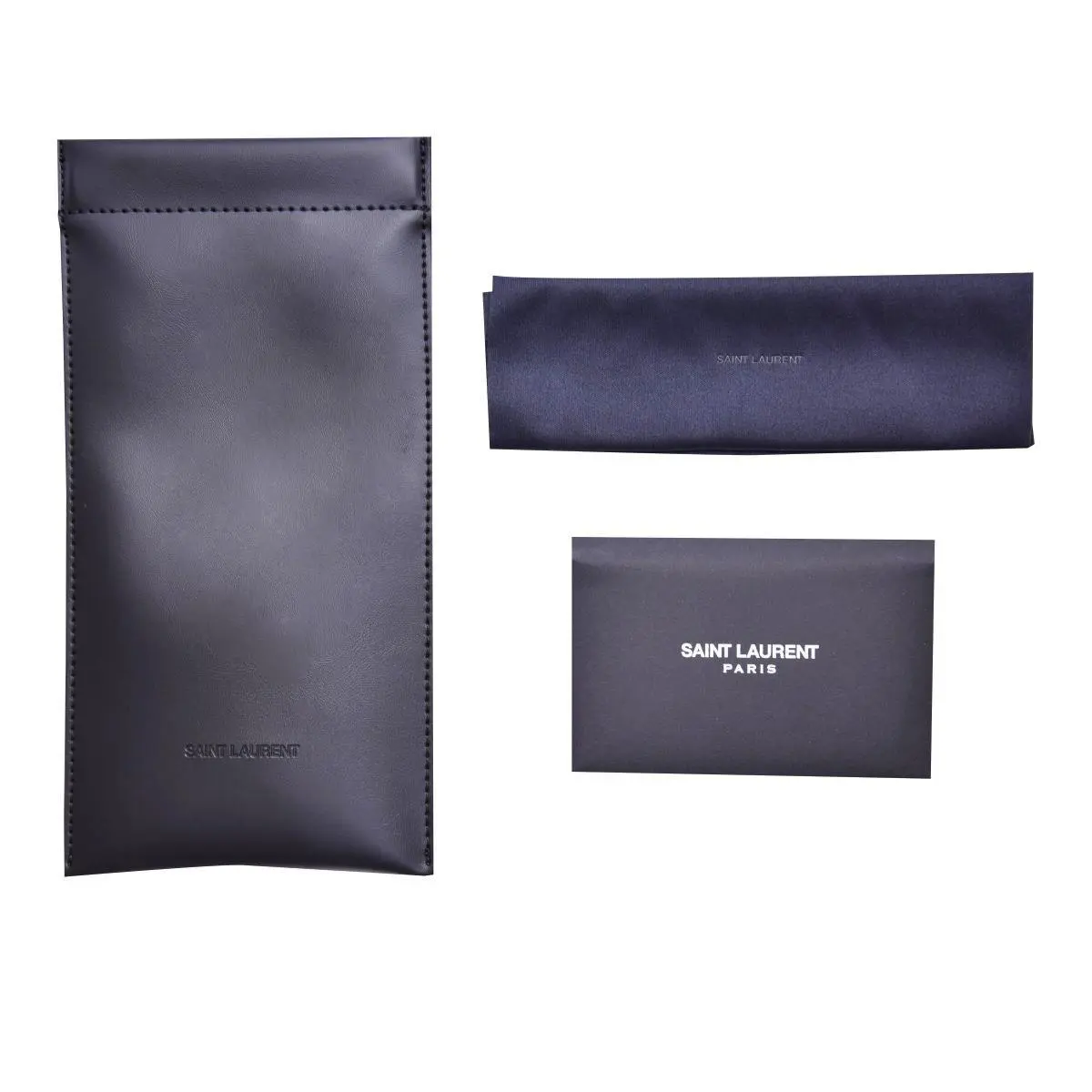Saint Laurent SL 620 002 Sunglasses Havana/crystal/grey Square Shape 52mm by Yves Saint Laurent