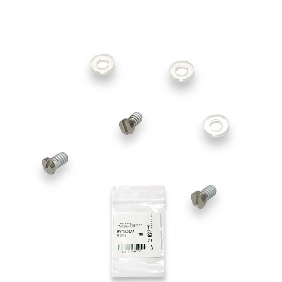 Chanel CH 4271T 4272T 4273T Silver Replacement Bridg Lenses Screws Kit