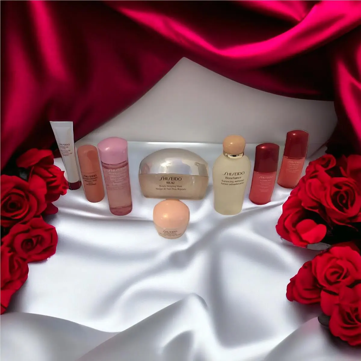 Ibuki Beauty Sleeping Mask 2.8oz + Drop-in-your-handbag Size Sample Set by Shiseido