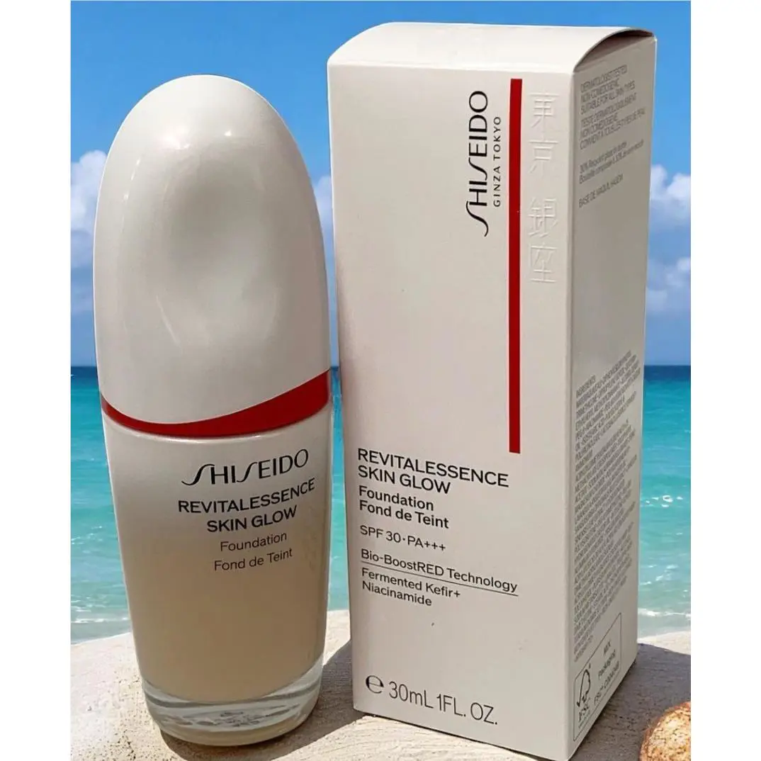 Shiseido Revitalessence Skin Glow Foundation Spf 30 330 Bamboo 30ml/1oz Fresh
