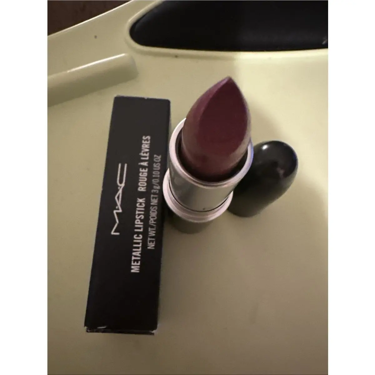 Mac Metallic Lipstick 3 g 0.1 oz Wild Nectar