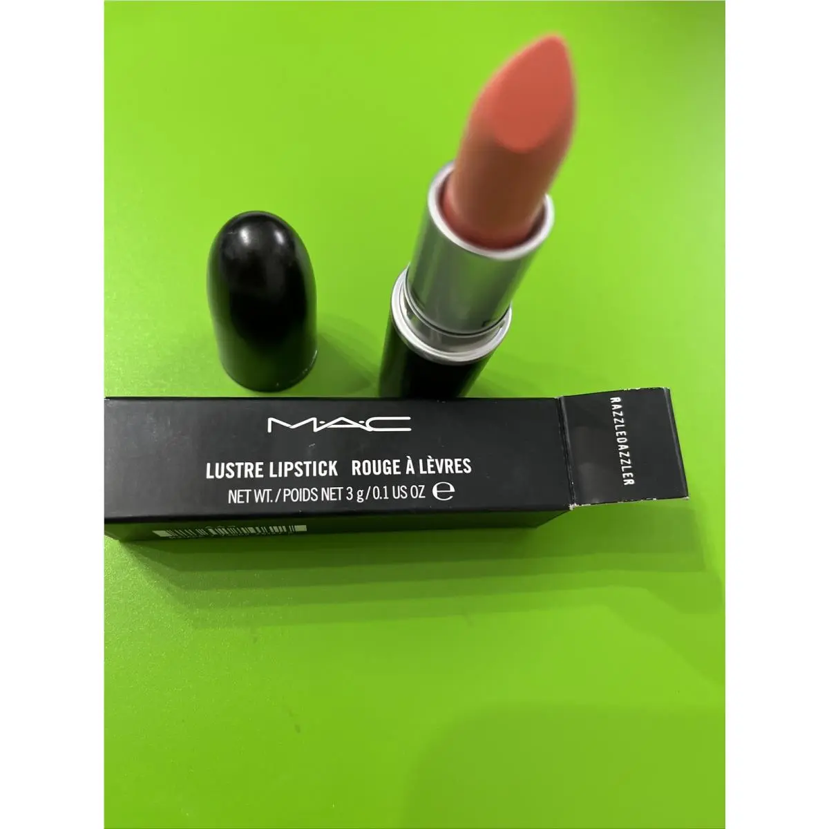 Mac Lustre Lipstick Razzledazzler Rare