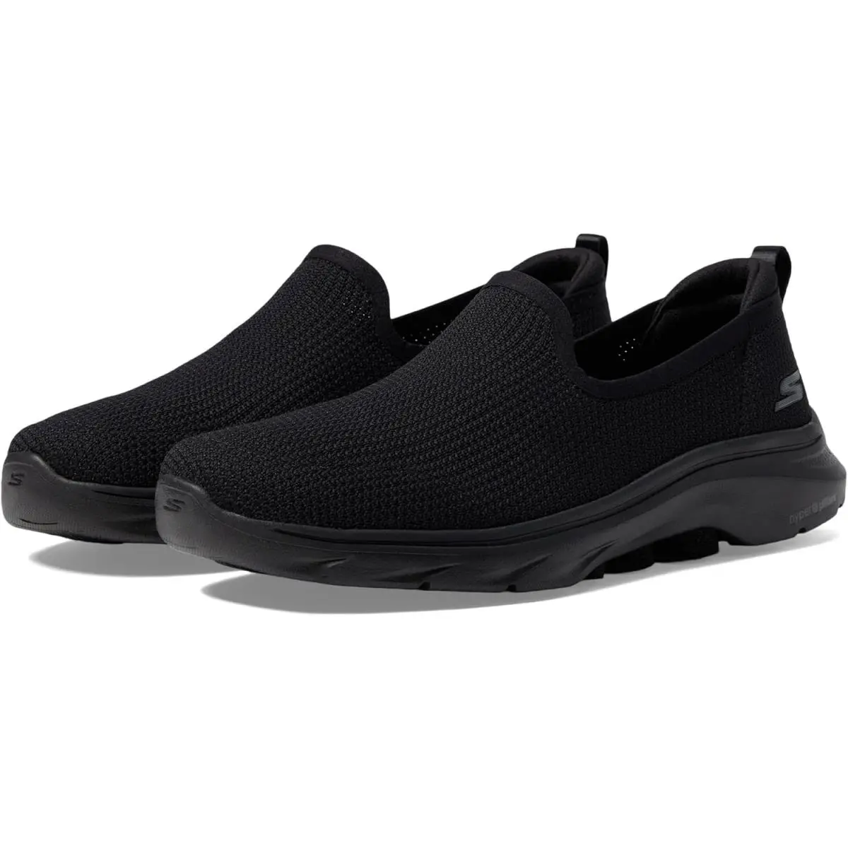Women`s Go Walk 7 Ivy Casual Slip-on Walking Sneaker Black by Skechers