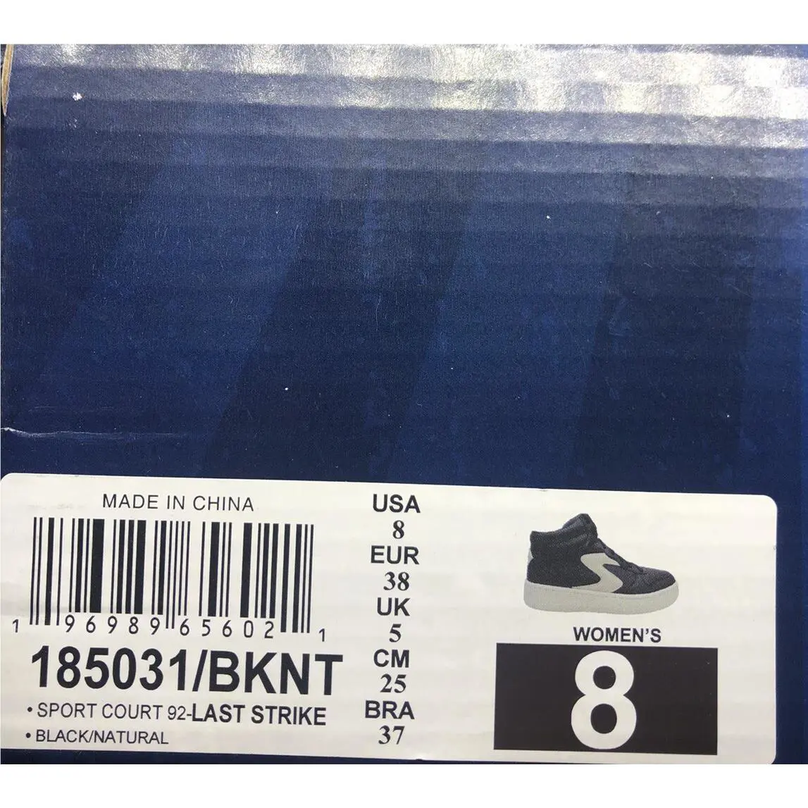 Skechers shoes - 185031-BKNT Skechers Sport Court 92 - Last Strike Sneaker - 185031-BKNT - Black (UPC: 196989656021) 5