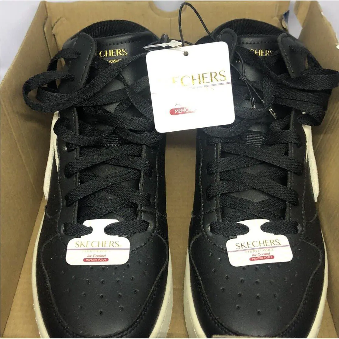 Skechers shoes - 185031-BKNT Skechers Sport Court 92 - Last Strike Sneaker - 185031-BKNT - Black (UPC: 196989656021) 6