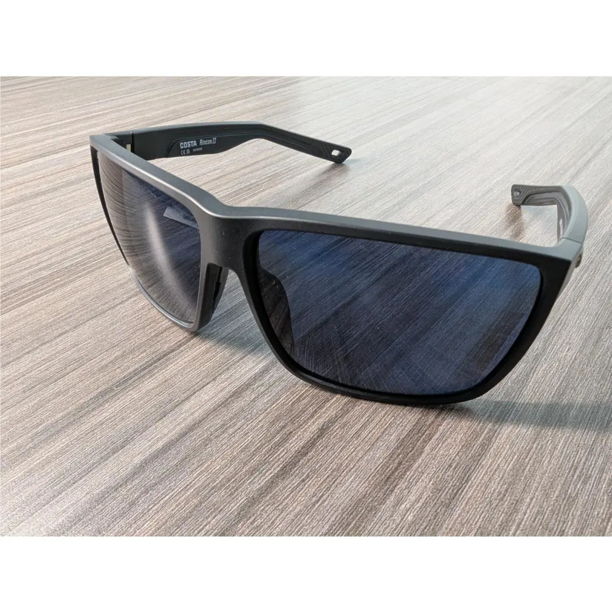 Costa Del Mar Rincon II Polarized Sunglasses Matte Black/ Gray 580P